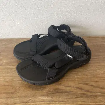 테바 Teva 샌들 S/N 4176 허리케인 블랙 23cm