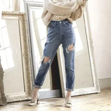 Darich 다리치 빈티지 테이퍼드 데님