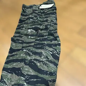 카고 팬츠 타이거 패턴 XL