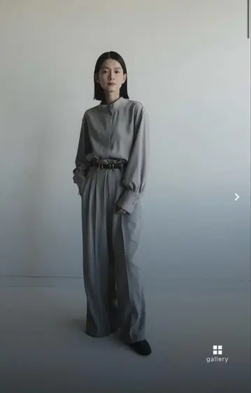 foufou 나이스 이지 와이드 슬랙스