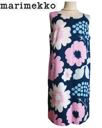 Marimekko 마리메꼬 Tinja Kukkatori 원피스 36