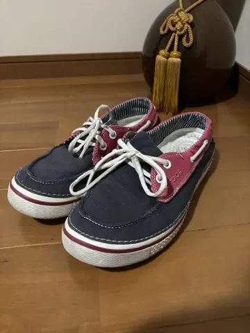 Crocs 슬립온 네이비/핑크