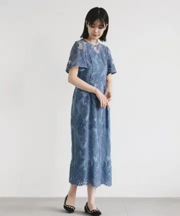 kaene 레이스 머메이드 드레스