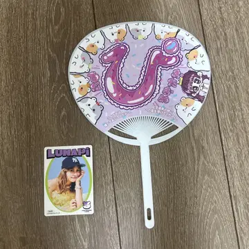 나카가와 루나 루나피 생탄제 2025 트레이딩 카드 부채