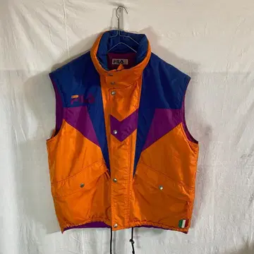 80s FILA 베스트 충전솜 휠라 구제 의류 빈티지 vintage