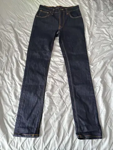 nudie Jeans 누디진 화이트 스티치