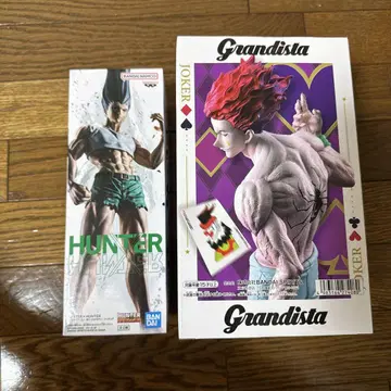 HUNTER x HUNTER 곤 피그라이프 히소카 피규어 세트