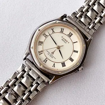 SEIKO CADET 남성용 쿼츠 손목시계 작동품 #7N01-6000