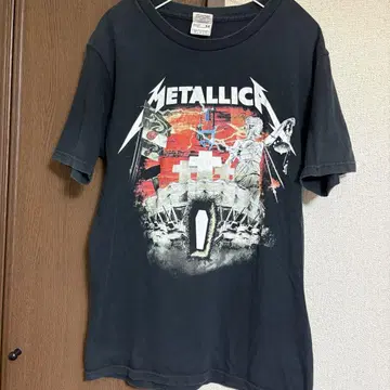 12년 제조 METALLICA 빈티지 티셔츠 S 사이즈