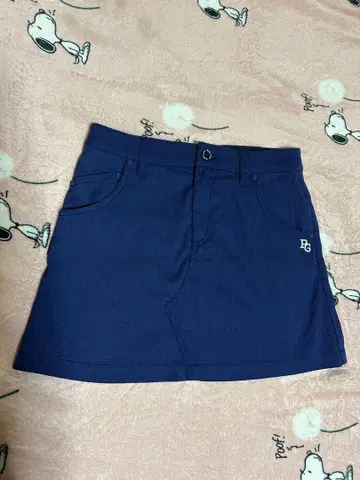 PG 네이비 스커트 여성용