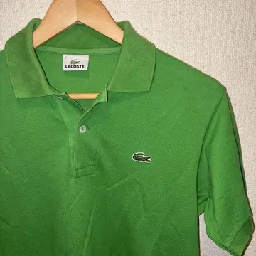 LACOSTE 그린 피케 셔츠 사이즈 3
