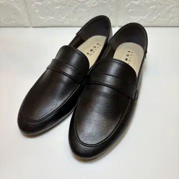 (새상품급) FOREMOSmarco 로퍼 블랙 21.5cm