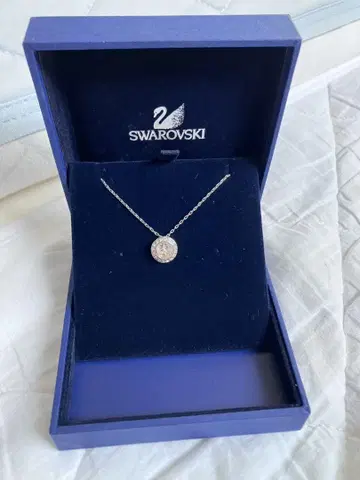 SWAROVSKI 스와로브스키 목걸이 대형 클리어 스와로브스키