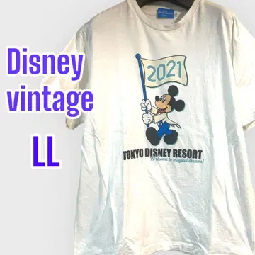 도쿄 디즈니 리조트 티셔츠 LL 사이즈 2021 디즈니 Disney