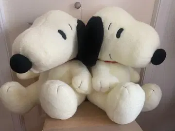 PEANUTS 스누피 BIG 봉제 인형 2개
