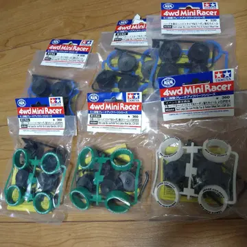 미니 사륜구동 큰 지름 하드 로우하이트 타이어 & 카본 강화 휠