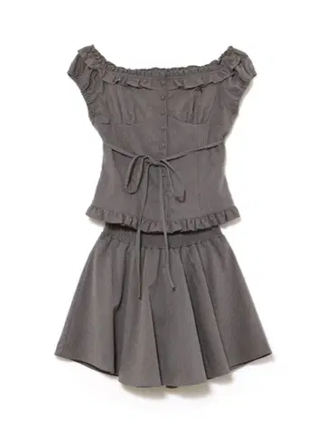 Matilda frill set up Gray