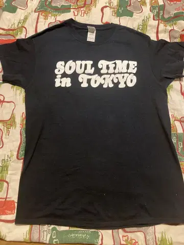 SOUL TIME in TOKYO 티셔츠 (블랙/M)