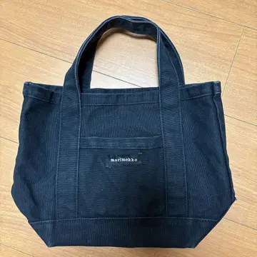 marimekko 블랙 토트백