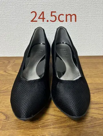 [새상품급] fitfit 펌프스 펌프스니커즈 블랙 24.5cm