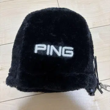 PING 아이언용 골프헤드커버 블랙