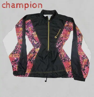 [빈티지] champion 그래픽 디자인 풀오버 자켓