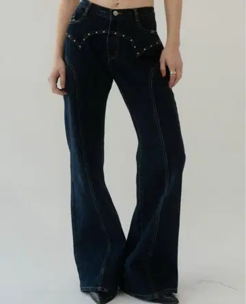 KnuthMarf bell bottom denim pants