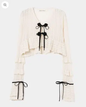tanakadaisuke doubleribbon knit cardigan