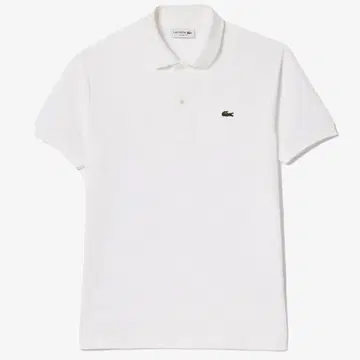 [Lacoste] 화이트 피케 셔츠