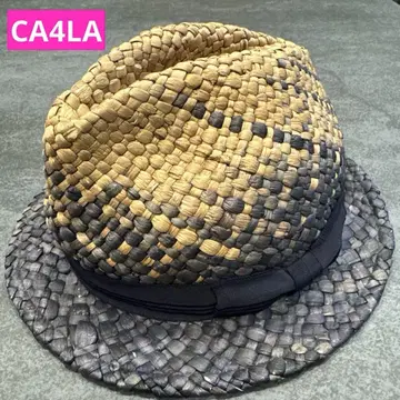 CA4LA 밀짚모자 남성용 천연초
