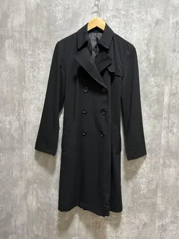 COMME CA ISM 컴시즘 스프링 코트 L 블랙