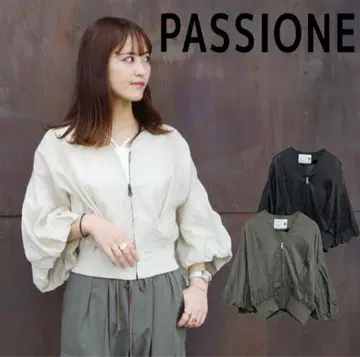 PASSIONE (파시오네) 라미 코튼 ZIP 라이트 아우터