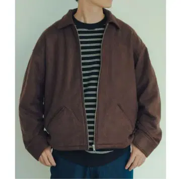 정가 11,900엔! 새상품 어반 리서치 스웨이드 집업 자켓