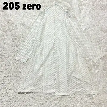 205 zero 카라바사 롱 가디건
