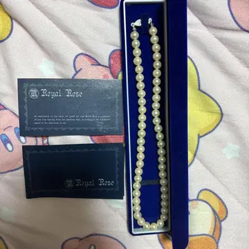 로얄 로즈 잉글랜드 인공 진주 인공 펄 목걸이