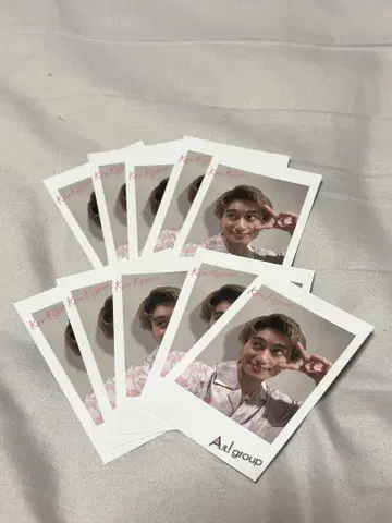 A! group 코지마 켄 폴라로이드풍 카드 10매