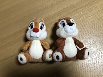 칩 앤 데일 인형 배지 스트랩