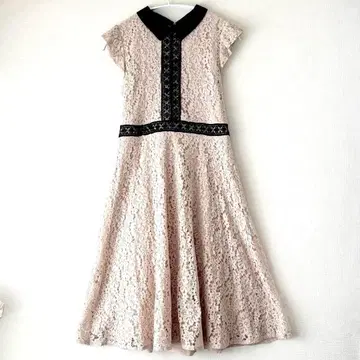 [ Tocco Closet ] 원피스 플라워 레이스 M 프렌치 슬리브