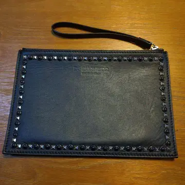 DSQUARED2 가죽 클러치백