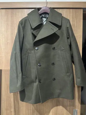 플러스제이 +J 21AW 울 블렌드 오버사이즈 피코트 남성용 S