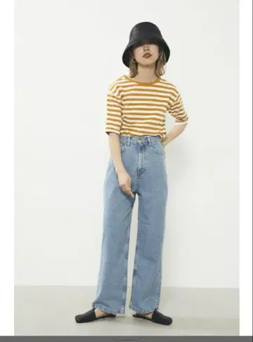 MACHO blue denim BLACK BY MOUSSY