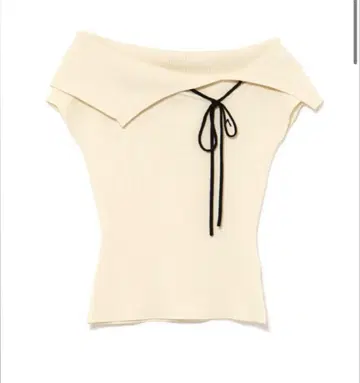 당일 발송 아이보리 Amari ribbon tops andmary
