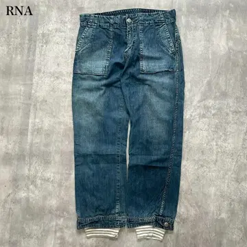 RNA [M] 캐주얼 팬츠 이지 허리 레이어드 드로 코드