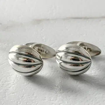 GEORG JENSEN 커프스 344 볼 실버 925