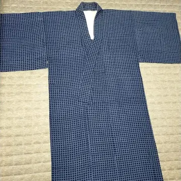 남성용 유카타 본염 기장 약 129cm