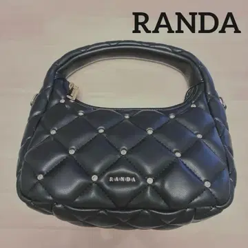 [ 새상품급 ] RANDA 하프문 백