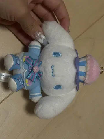 시나모롤 머리띠 포함 봉제인형 약 15cm