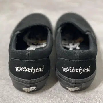 vans 슬립온 Motorhead 모터헤드 27cm 블랙