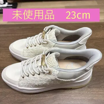 미사용품 핏핏 발수 핸즈프리 스니커즈 (화이트 패턴)