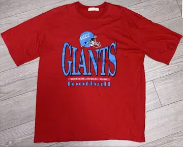 GIANTS FOOTBALL T셔츠 레드
